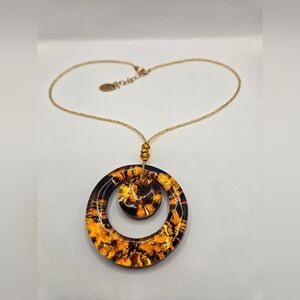 Venetiaurum Glass Pendant Made in Italy Beaded Necklace 925 Sterling Clasp